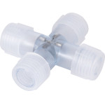 GloboStar ��������� Cross (+) ��� Rgb ���������� Led 360� Degree Dc 230V 2 Pin ���������� IP68 - (70663)