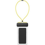 Baseus ��������� ���� Lets Slip Universal Waterproof Bag ��� �������� ��� 7.2'' - Grey / Yellow - (ACFSD-DGY)