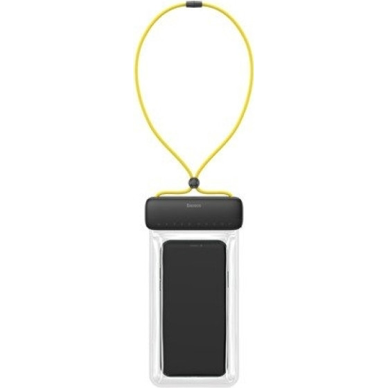 Baseus ��������� ���� Lets Slip Universal Waterproof Bag ��� �������� ��� 7.2'' - Grey / Yellow - (ACFSD-DGY)