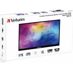 Verbatim PMT-15 Ips Hdr Touch ������ Monitor 15.6'' Fhd 1920x1080 6ms - - (49592)