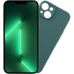 Volte-Tel ���� Iphone 14 6.1'' Silicon Tpu Camera Guard Dark GREEN - (5205308332463)