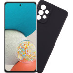 Volte-Tel ���� Samsung A53 5G A536 6.5'' Silicon Tpu Full Camera Protection BLACK - (5205308332517)