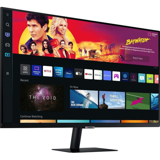 Samsung Smart 4K Uhd Monitor 43'' With Speakers & Remote - (LS43BM700UPXEN)