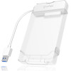 RaidSonic Icy Box ���� ��� ������ ����� 2.5'' Sata Iii �� ������� USB3.0 �� ������� ����� - (IB-AC703-U3)