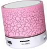 Lamtech Bluetooth Speaker Led Light With Fm Pink - (LAM113249)
