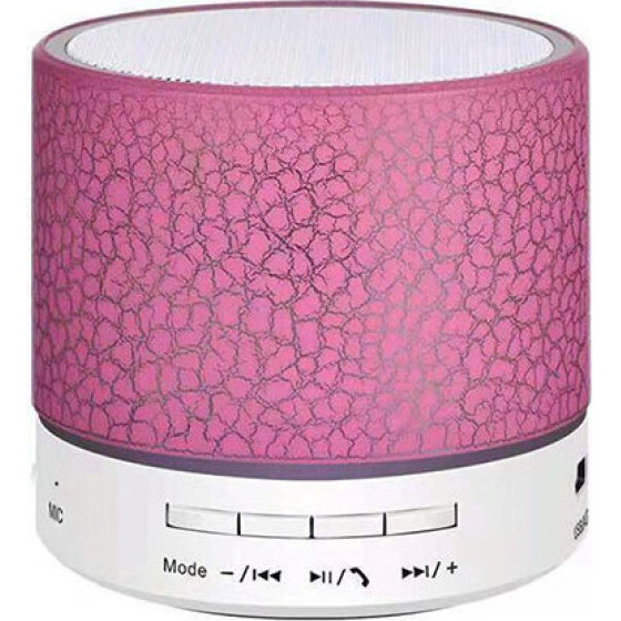 Lamtech Bluetooth Speaker Led Light With Fm Pink - (LAM113249)