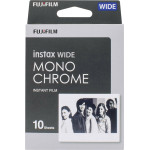 Fujifilm Instax Wide Film 10 Sheets Monochrome - (16564101)