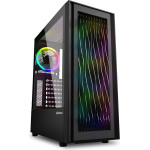 Sharkoon Rgb Wave Gaming Full Tower Pc Case Black - (39838340)