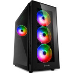 Sharkoon TG5 Pro Rgb Gaming Midi Tower Computer Case Black - (23356973)