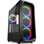 Sharkoon TK5M Gaming Full Tower Computer Case Rgb Black - (36503112)