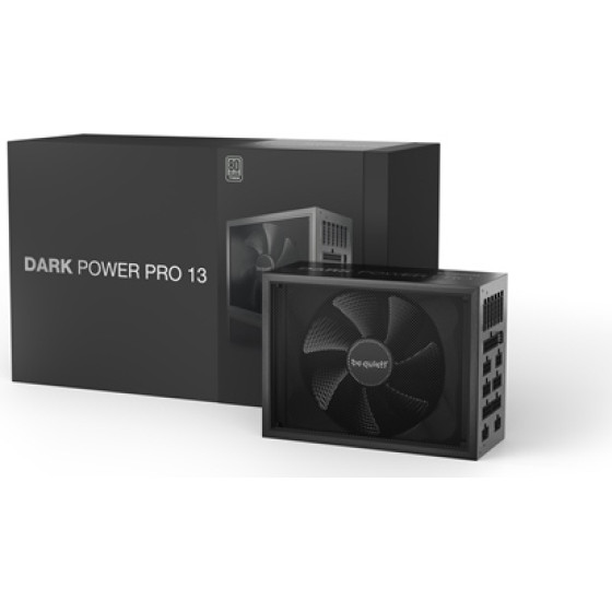 Bequiet Psu Dark Power Pro 13 1300W Titanium CERTIFIED, Modular CABLES, Silent Wings 135MM FAN, 10YW. - (BN331)