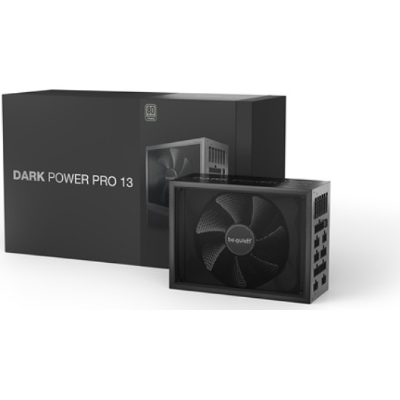 Bequiet Psu Dark Power Pro 13 1600W Titanium CERTIFIED, Modular CABLES, Silent Wings 135MM FAN, 10YW. - (BN332)