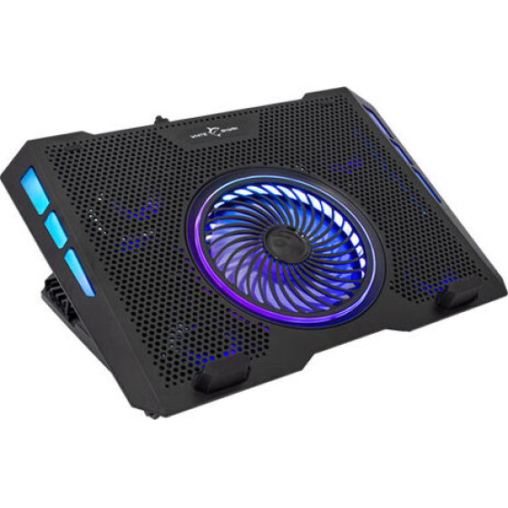 White Shark Rgb Cooling Pad Aurora 5 Fans - (GCP-13)