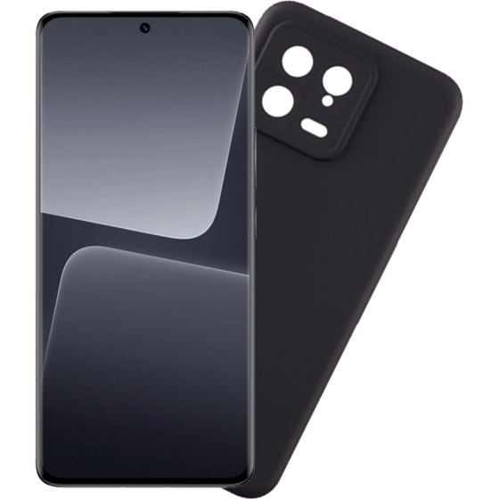Volte-Tel ���� Xiaomi 13 5G 6.36'' Silicon Tpu Full Camera Protection BLACK - (5205308332524)