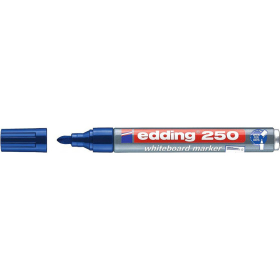 Edding 250 Whiteboard Marker Blue (EDD4-250003) - (4-250003)