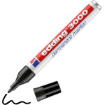 Edding 3000 Permanent Marker Black (EDD4-3000001) - (4-3000001)