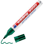 Edding 3000 Permanent Marker Green (EDD4-3000004) - (4-3000004)