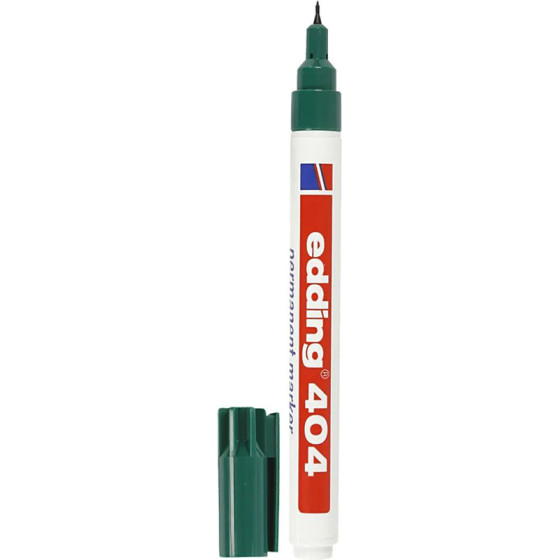 Edding 404 Permanent Marker Green (EDD4-404004) - (4-404004)
