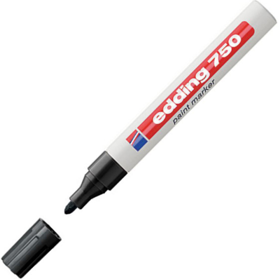 Edding 750 Paint Marker Black (EDD4-750001) - (4-750001)