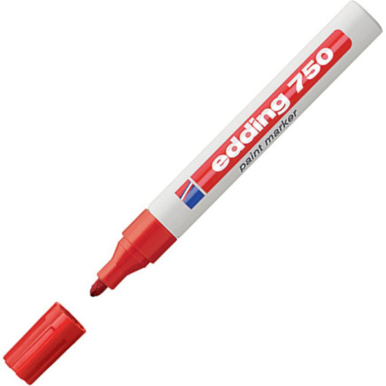 Edding 750 Paint Marker Red (EDD4-750002) - (4-750002)