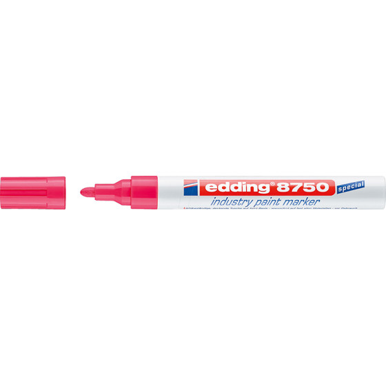 Edding 8750 Industry Paint Marker Red (EDD4-8750002) - (4-8750002)