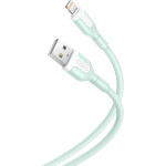 XO NB212 2.1A Usb ������� For Lightning ������� 1m - (NBR212 Light GREEN)