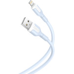 XO NB212 2.1A Usb ������� For Lightning ���� 1m - (NBR212 Light BLUE)