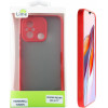 Lime ���� Xiaomi Redmi 12C 6.71'' Hardshell Fusion Full Camera Protection Red With Black KEYS