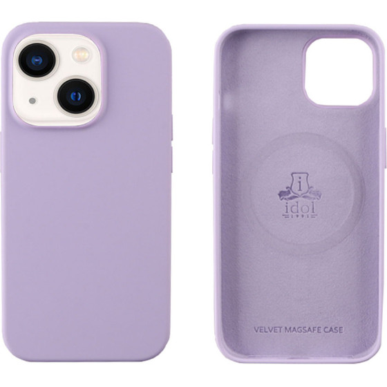 Idol 1991 ���� Iphone 14 6.1'' Velvet Magsafe Tpu Camera Guard LILAC - (5205308332340)
