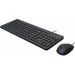 HP 150 Wired Mouse And Keyboard Combo Greek - (240J7AA)