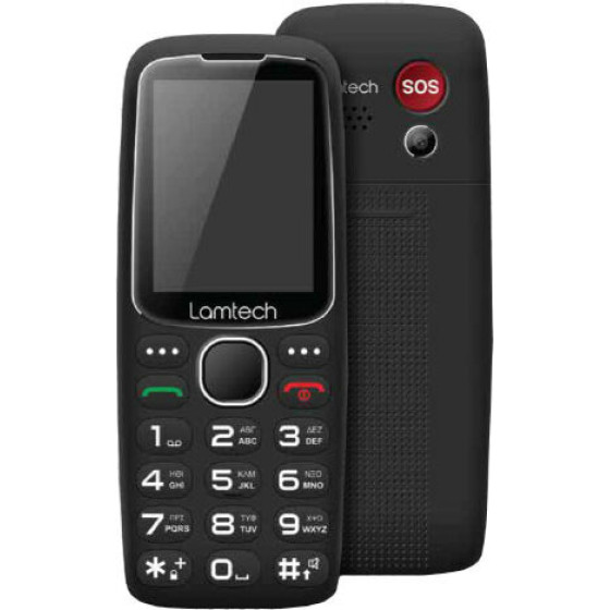 Lamtech Mobile Phone 2.4' Gr Dual Sim Tiny L Ii Black - (LAM113157)