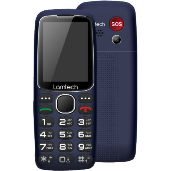 Lamtech Mobile Phone 2.4' Gr Dual Sim Tiny L Ii Blue - (LAM113140)