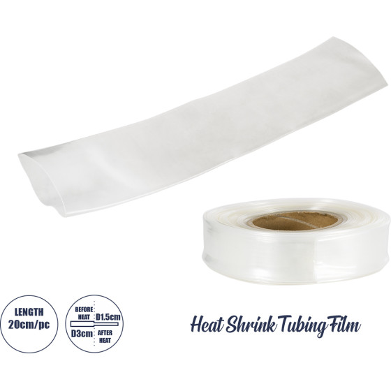 GloboStar ����������������� - �������� �30mm/15mm - ������� ������ 20cm �������������� ��� ���� ��� Neon Flex Led Dc 24V & Dc 230V ��������� IP65 �20 x �5 x �0.35cm - ������� - (79969-1)