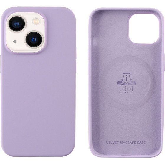 Idol 1991 ���� Iphone 14 Plus 6.7'' Velvet Magsafe Tpu Camera Guard LILAC - (5205308332401)