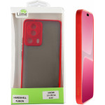 Lime ���� Xiaomi 13 Lite 5G 6.55'' Hardshell Fusion Full Camera Protection Red With Black KEYS