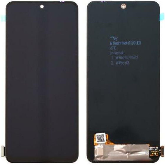 ����� �� Touch Screen Xiaomi Poco X5 5G/ Redmi Note 12 5G Black/ Redmi Note 12 China ����� (OEM)