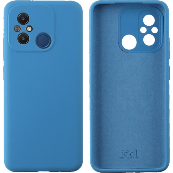 Idol 1991 ���� Xiaomi Redmi 12C 6.71'' Velvet Elite Tpu 4 Side Full Camera Protection Light BLUE - (5205308332586)