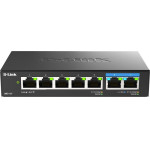 D-Link Switch 5-Port GBIT, 2-Port 2.5G Unm - (DMS-107)