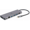 Cablexpert Usb TYPE-C 5IN1 Multiport Adapter (HUB+HDMI+PD-Card READER+LAN) - (A-CM-COMBO5-05)