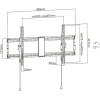 Gembird Tv Wall Mount (TILT) 40'-90' - (WM-90T-01)