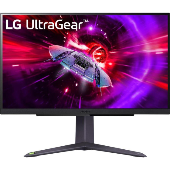 LG Monitor QHD, Lcd Tft IPS, 27'', 16:9, 300 CD/M2, 1000:1, 1MS, 165Hz, 2560x1440, 2x HDMI/Display PORT/Hp OUT, FREESYNC, G-Sync COMPATIBLE, GAMING, 3YW & 0 PIXEL. - (27GR75Q-B)