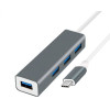 CRYSTAL LOGIC ����������� USB HUB (USB type C to 4 USB3.0) - (G-34U)