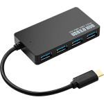 CRYSTAL LOGIC ����������� USB HUB Super Speed 5Gbps (USB C to 4 USB3.0) - (G-34UP)
