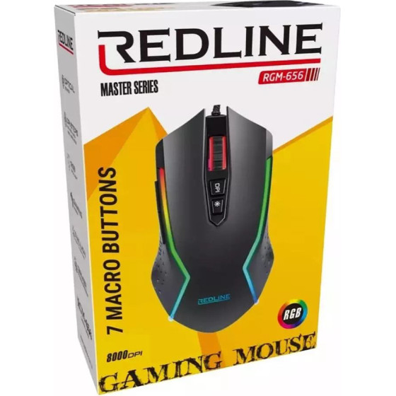 REDLINE Gaming Mouse RGM-656 - (REDLINE.RGM656)