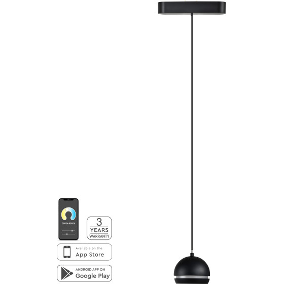 Homelighting MFS30-06-03 MAGNETIC FLEX Smart 48V Pendant Module 6W 480Lm Dim 2700K-6000K Lightings Surface - (77-8988)