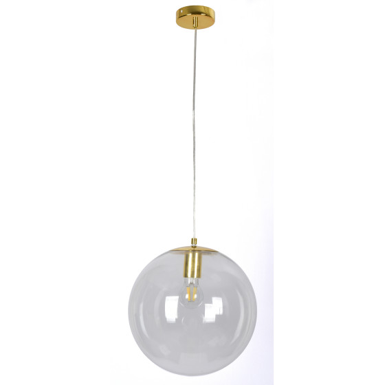 Homelighting SE 3000-1 GOLD GLOBE CLEAR E3 - (77-4478)