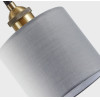 Homelighting SE21-BR-10-4BL-SH2 MAGNUM BRONZE Grey Shade Pendant+ - (77-8738)