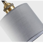 Homelighting SE21-BR-10-BL2-SH2 MAGNUM BRONZE Grey Shade Pendant+ - (77-8735)