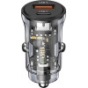 Usams ��������� ����������� US-CC164, Usb & USB-C, 30W, ������ - (CC164CC01)