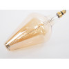 GloboStar ����� Led Soft S Spiral Filament E27 BA200 Rocket ������� 6W 420lm 360� Ac 220-240V IP20 �20 x �41.5cm Ultra ����� ����� 2200K �� ���� ����� - Dimmable - 3 Years Warranty - (99022)